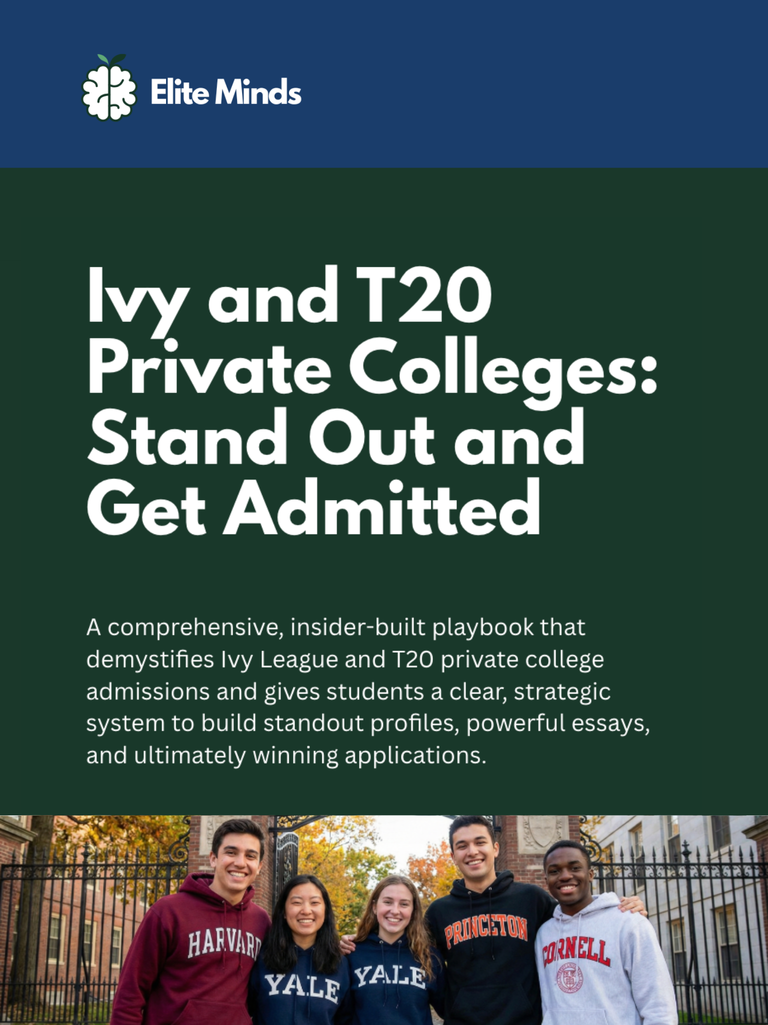 Ivyy Program Elite Minds | College Admissions Guides for Parents